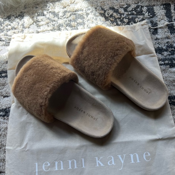Jenni Kayne Shearling Slide Sandals - Picture 5 of 5